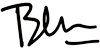 Blair's signature